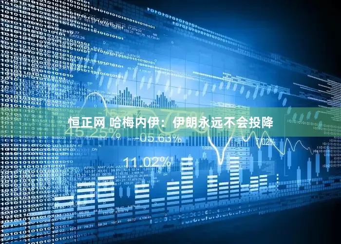 恒正网 哈梅内伊：伊朗永远不会投降